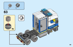 LEGO 60244 instructions page 69 – build guide