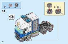 LEGO 60244 instructions page 70 – build guide