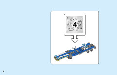 LEGO 60244 instructions page 2 – build guide