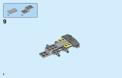 LEGO 60244 instructions page 8 – build guide