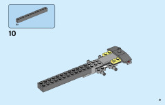 LEGO 60244 instructions page 9 – build guide