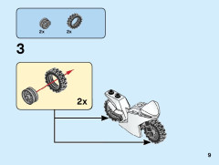 LEGO 60245 instructions page 9 – build guide