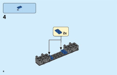 LEGO 60245 instructions page 6 – build guide