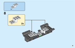 LEGO 60245 instructions page 9 – build guide
