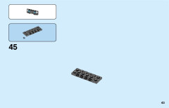LEGO 60245 instructions page 43 – build guide