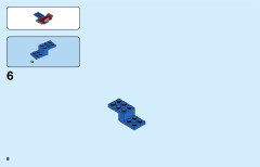 LEGO 60245 instructions page 8 – build guide