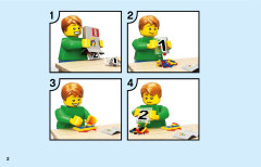 LEGO 60246 instructions page 2 – build guide
