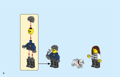 LEGO 60246 instructions page 6 – build guide
