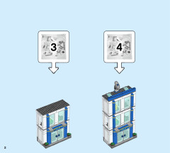 LEGO 60246 instructions page 2 – build guide