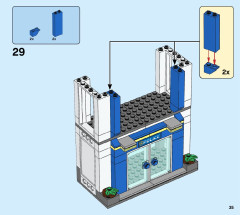 LEGO 60246 instructions page 35 – build guide