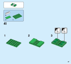 LEGO 60246 instructions page 47 – build guide