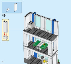LEGO 60246 instructions page 58 – build guide