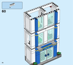 LEGO 60246 instructions page 72 – build guide
