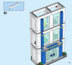 LEGO 60246 instructions page 73 – build guide