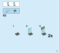 LEGO 60246 instructions page 75 – build guide