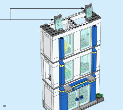 LEGO 60246 instructions page 76 – build guide