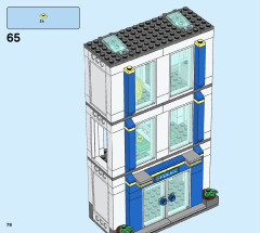 LEGO 60246 instructions page 78 – build guide