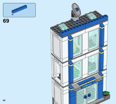 LEGO 60246 instructions page 82 – build guide