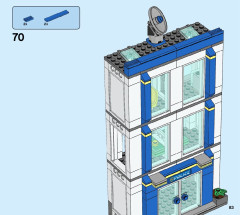 LEGO 60246 instructions page 83 – build guide