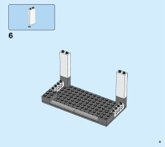 LEGO 60246 instructions page 9 – build guide