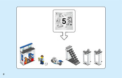 LEGO 60246 instructions page 2 – build guide