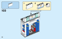 LEGO 60246 instructions page 40 – build guide