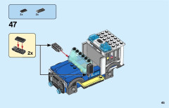LEGO 60246 instructions page 45 – build guide
