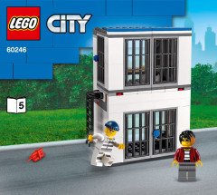 LEGO 60246 instructions page 1 – build guide