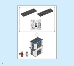 LEGO 60246 instructions page 2 – build guide