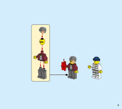 LEGO 60246 instructions page 3 – build guide