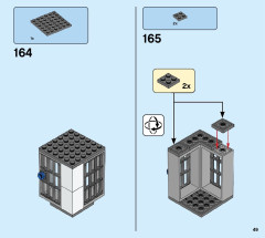 LEGO 60246 instructions page 49 – build guide