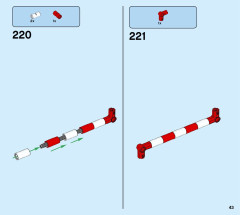 LEGO 60246 instructions page 43 – build guide
