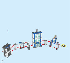 LEGO 60246 instructions page 52 – build guide