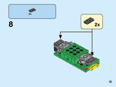 LEGO 60249 instructions page 15 – build guide