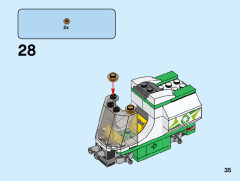 LEGO 60249 instructions page 35 – build guide