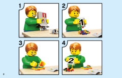 LEGO 60253 instructions page 2 – build guide