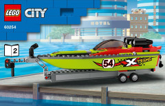 LEGO 60254 instructions page 1 – build guide