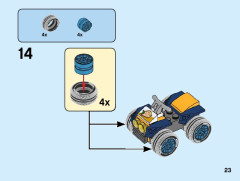 LEGO 60255 instructions page 23 – build guide