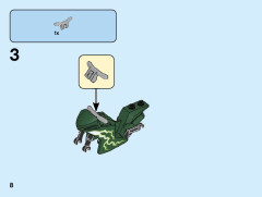 LEGO 60255 instructions page 8 – build guide