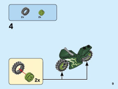 LEGO 60255 instructions page 9 – build guide