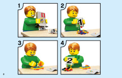 LEGO 60256 instructions page 2 – build guide