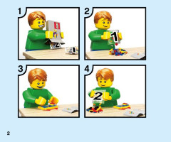 LEGO 60257 instructions page 2 – build guide