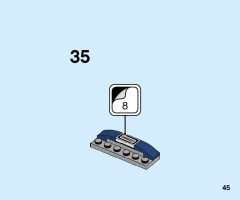 LEGO 60257 instructions page 45 – build guide