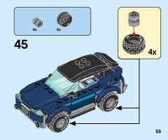 LEGO 60257 instructions page 55 – build guide