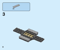 LEGO 60257 instructions page 8 – build guide