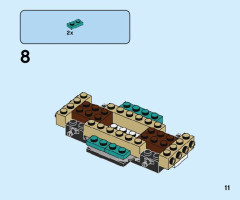 LEGO 60257 instructions page 11 – build guide