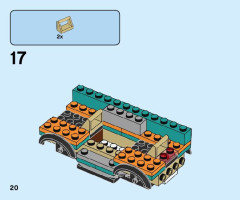 LEGO 60257 instructions page 20 – build guide