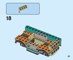 LEGO 60257 instructions page 21 – build guide