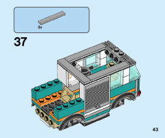 LEGO 60257 instructions page 43 – build guide
