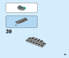 LEGO 60257 instructions page 45 – build guide